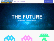 Tablet Screenshot of futuristicbabynames.com